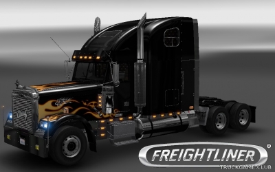 Мод "Freightliner Classic XL Custom v2.1" для Euro Truck Simulator 2
