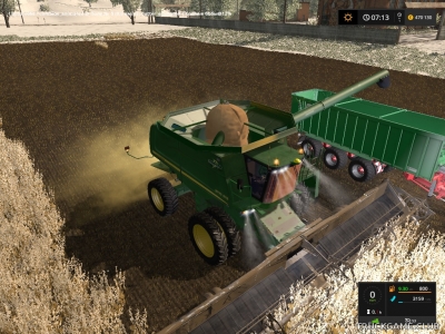 Мод "Manual Unloading v1.0" для Farming Simulator 2017