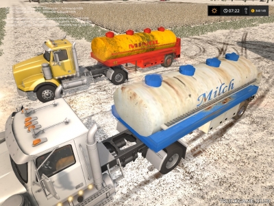 Мод "DDR Semitrailer v1.0" для Farming Simulator 2017