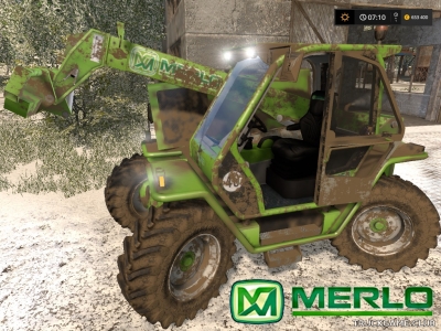 Мод "Merlo P41.7 Turbofarmer v1.0" для Farming Simulator 2017