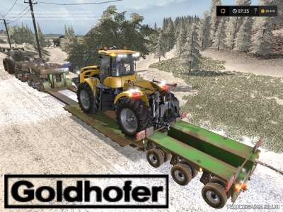Мод "Goldhofer StzVp3 v1.3" для Farming Simulator 2017