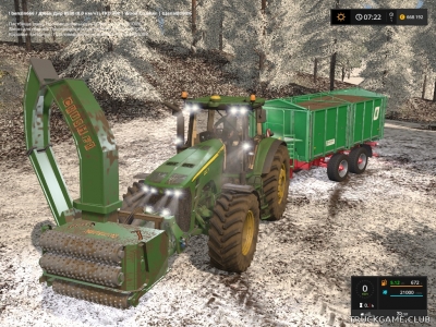 Мод "Wood Crusher v1.2" для Farming Simulator 2017