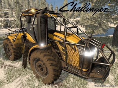 Мод "Challenger MT 900e Forest v1.0" для Farming Simulator 2017