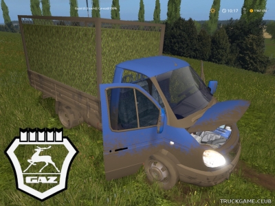 Мод "ГАЗ-3302 v1.0" для Farming Simulator 2017