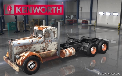 Мод "Kenworth 521 Old Rusty Skin" для American Truck Simulator