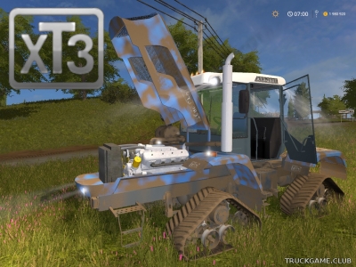 Мод "ХТЗ-242K/243K/280T v3.0" для Farming Simulator 2017