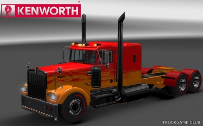 Мод "Kenworth W900A Custom" для Euro Truck Simulator 2