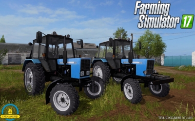 Мод "МТЗ-82" для Farming Simulator 2017
