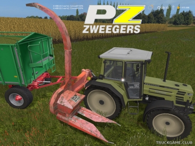 Мод "PZ Zwegeers MH 80 S v1.0" для Farming Simulator 2017
