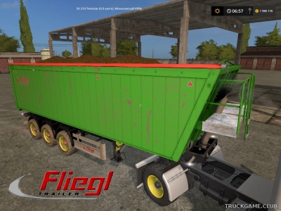 Мод "Fliegl Green Line v1.1" для Farming Simulator 2017