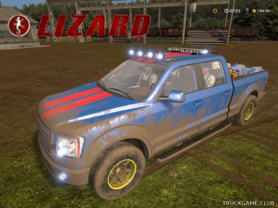 Мод "Lizard TT Service Pickup v2.0" для Farming Simulator 2017