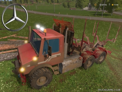 Мод "Unimog 1600 Wood v1.0" для Farming Simulator 2017