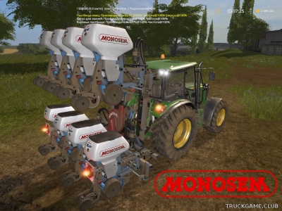 Мод "Monosem Seeder v1.1" для Farming Simulator 2017
