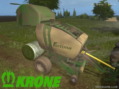 Мод "Krone Fortima V1500 v1.0" для Farming Simulator 2017