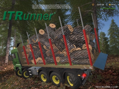 Мод "ITRunner Wood Autoload" для Farming Simulator 2017