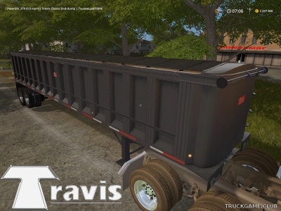 Мод "Travis Classic EndDump v1.0" для Farming Simulator 2017