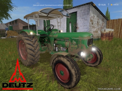 Мод "Deutz D80 v1.4" для Farming Simulator 2017
