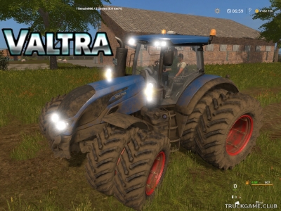 Мод "Valtra S v1.0" для Farming Simulator 2017