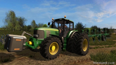 Мод "John Deere 6920S v2" для Farming Simulator 2017