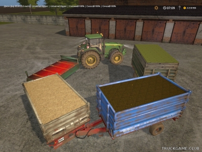 Мод "Universal 1Achs Kipper v1.5" для Farming Simulator 2017