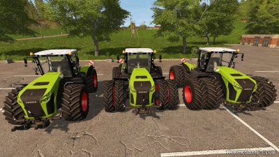 Мод "Claas Xerion 4000–5000 V3.1.0.0" для Farming Simulator 2017
