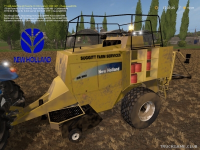 Мод "New Holland BB980 v1.0" для Farming Simulator 2017