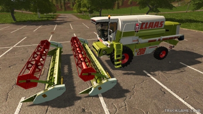 Мод "Claas Mega 208" для Farming Simulator 2017
