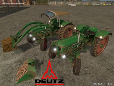 Мод "Deutz D80 FL v1.5" для Farming Simulator 2017
