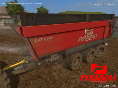 Мод "Feraboli Dumper v1.0" для Farming Simulator 2017