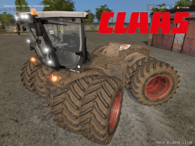 Мод "Claas Xerion v3.0" для Farming Simulator 2017