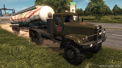 Мод "КрАЗ 255 v3.0" для Euro Truck Simulator 2