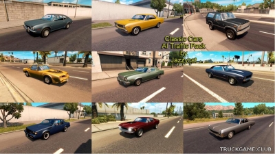 Мод "Classic ai traffic pack by Jazzycat v1.3" для American Truck Simulator