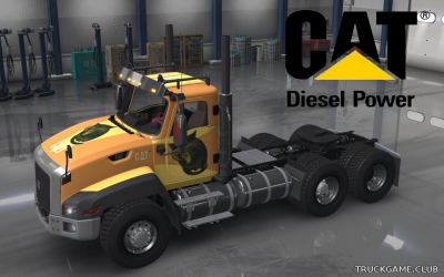 Мод "CAT CT660 v2.0" для Euro Truck Simulator 2
