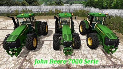 Мод "John Deere 7020 Serie" для Farming Simulator 2017