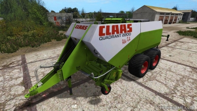 Мод "Claas Quadrant 2200" для Farming Simulator 2017
