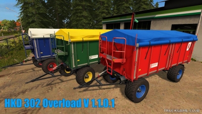 Мод "HKD 302 Overload V 1.1.0.1" для Farming Simulator 2017