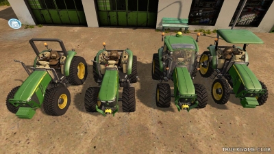 Мод "John Deere 5M Series V2.5 Final" для Farming Simulator 2017