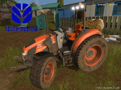 Мод "New Holland T4 Kommunal v2.5" для Farming Simulator 2017