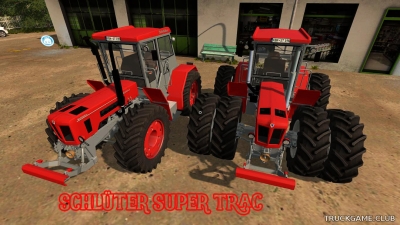Мод "Schlüter Super Trac" для Farming Simulator 2017