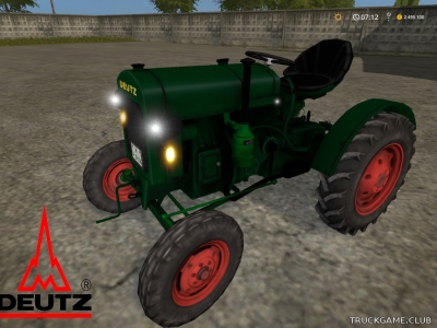 Мод "Deutz F1M414 v1.0" для Farming Simulator 2017