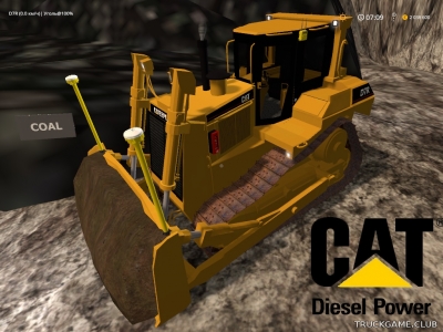 Мод "CAT D7R v1.1" для Farming Simulator 2017