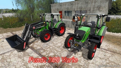 Мод "Fendt 300 Vario V1.0" для Farming Simulator 2017