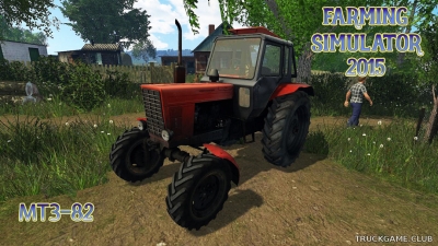 Мод "МТЗ-82" для Farming Simulator 2015