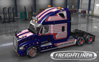 Мод "Freightliner Cascadia" для Euro Truck Simulator 2