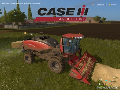 Мод "Case IH 130 Balepress v1.0" для Farming Simulator 2017