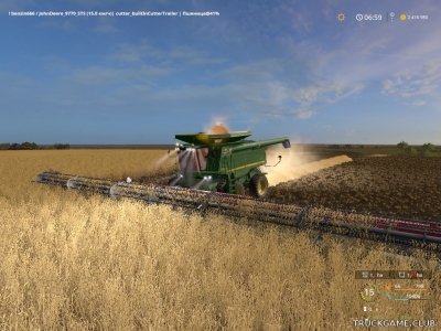 Мод "Combine AddOn v1.0.2" для Farming Simulator 2017
