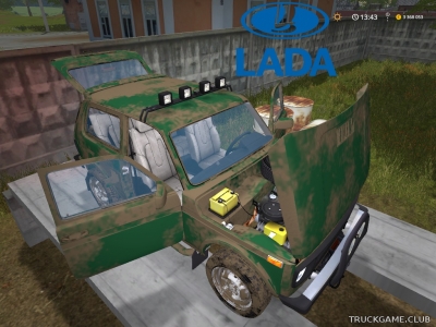 Мод "ВАЗ-21214 Нива v1.0" для Farming Simulator 2017