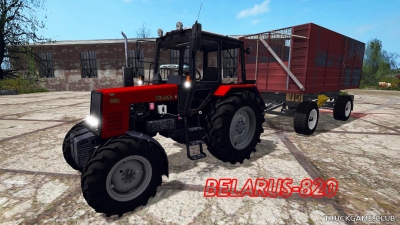 Мод "BELARUS-820" для Farming Simulator 2017