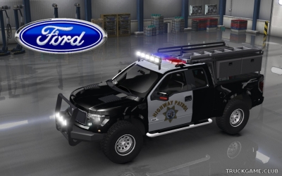 Мод "Ford F150 SVT Raptor v2.2" для American Truck Simulator