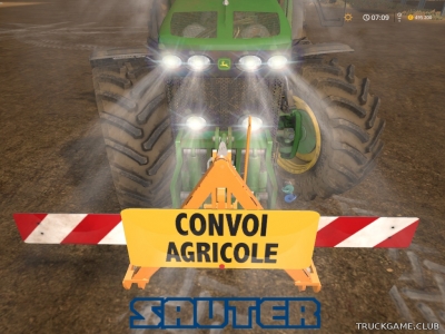 Мод "Plaque Convoi Agricole v1.0" для Farming Simulator 2017